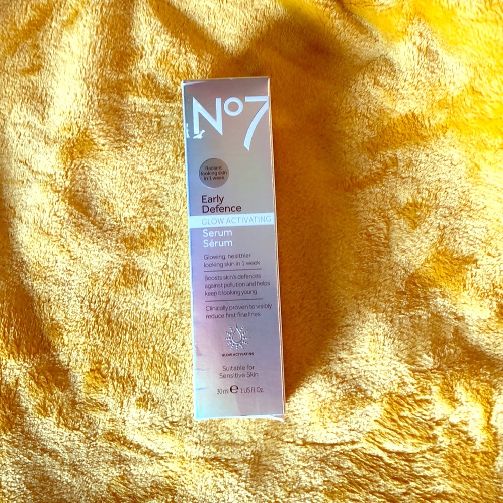 No7 early defense glow activating serum